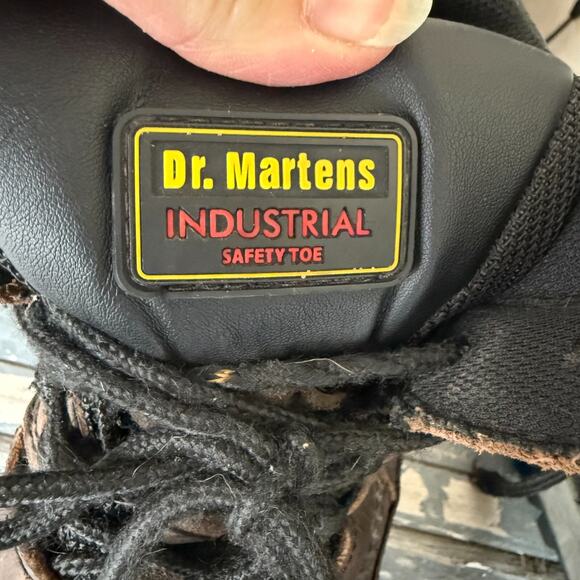 Dr Martens Industrial Steel Toe Boots Mens 12 Brown Slip Resistant Comfort main image 8